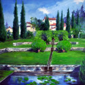 tuscan villa